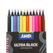 Picture of JUNIOR ULTRA BLACK PENCIL COLOURS X12